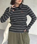 CPCM(シーピーシーエム) 【U.S. POLO ASSN. 】クルーネックリブロンT