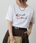 COLONY 2139(コロニー トゥーワンスリーナイン) LipsプリントTシャツ
