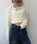 w closet(ダブルクローゼット) 【25AW】２WAYレースTOPS