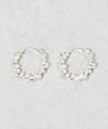 3COINS(スリーコインズ) ウネウネメタルワンタッチピアス