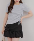 NICE CLAUP / OLIVE des OLIVE OUTLET(ナイスクラップ  / オリーブ デ オリーブ アウトレット) 【RMAF】リボンドロストオフショルTOPS