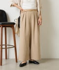 Jena　espace merveilleux(ジェナ　エスパスメルヴェイユ) ピーチスキンタックパンツ