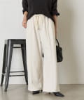 Jena　espace merveilleux(ジェナ　エスパスメルヴェイユ) ウールライクイージーパンツ