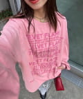 CIAOPANIC(チャオパニック) バルーンスリーブピグメントロゴロンTee