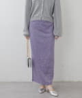 NICE CLAUP / OLIVE des OLIVE OUTLET(ナイスクラップ  / オリーブ デ オリーブ アウトレット) 【natural couture】フラワープリントカットレーススカート