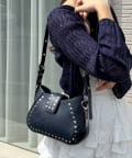 NICE CLAUP / OLIVE des OLIVE OUTLET(ナイスクラップ  / オリーブ デ オリーブ アウトレット) 【one after another】スタッズバッグ