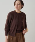 LOUNGEDRESS(ラウンジドレス) ウールカシミヤニットカーデ