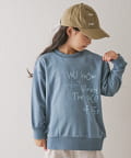 CIAOPANIC TYPY(チャオパニックティピー) 【KIDS】【男女兼用】ポイントロゴ刺繍オーバースウェット