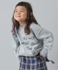 CIAOPANIC TYPY(チャオパニックティピー) 【KIDS】【男女兼用】ポイントロゴ刺繍オーバースウェット