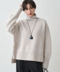 LOUNGEDRESS(ラウンジドレス) ウール100タートルニット