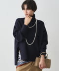 LOUNGEDRESS(ラウンジドレス) ウール100タートルニット