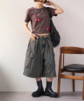 w closet(ダブルクローゼット) 【25AW】【2WAY】カーゴパンツ