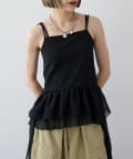 w closet(ダブルクローゼット) 【25AW】イレヘムキャミ
