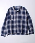 FREDY & GLOSTER(フレディ アンド グロスター) 【残暑にも快適なさらっとシャツ】ワッフルチェックシャツ