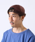 FREDY & GLOSTER(フレディ アンド グロスター) 【GLOSTER】コンビネーションロールキャップ 異素材ミックス