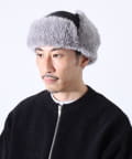 FREDY & GLOSTER(フレディ アンド グロスター) 【GLOSTER/グロスター】フライトキャップ 2WAY ナイロン/デニム
