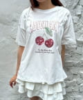 OLIVE des OLIVE(オリーブ デ オリーブ) Cherry Big Tシャツ