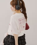 Remind me and forever(リマインドミーアンドフォーエバー) ピグメント加工ドロストTシャツ