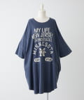 Remind me and forever(リマインドミーアンドフォーエバー) 【NAO】ピグメントBIGTシャツ