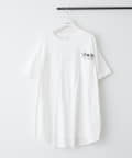 NICE CLAUP / OLIVE des OLIVE OUTLET(ナイスクラップ  / オリーブ デ オリーブ アウトレット) 【RMAF】色々釦チュニックTシャツ