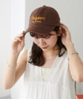 DISCOAT(ディスコート) ウォッシュツイル刺繍CAP