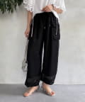 DOUDOU(ドゥドゥ) 【WEB限定】メッシュカーゴパンツ