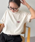 DISCOAT(ディスコート) 【ユニセックス】ピーチスキンハーフスリーブＴシャツ