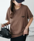 DISCOAT(ディスコート) 【ユニセックス】ピーチスキンハーフスリーブＴシャツ