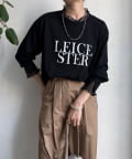 DOUDOU(ドゥドゥ) 【WEB限定】LEICESTERフロッキーレイヤードロンTEE