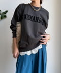 DOUDOU(ドゥドゥ) 【WEB限定】NORMANDIE裏毛バックジッププルオーバー