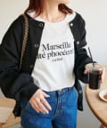 DISCOAT(ディスコート) 【WEB限定】エンブロイダリーロゴロングスリーブTシャツ