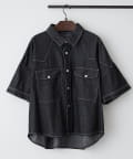 NICE CLAUP / OLIVE des OLIVE OUTLET(ナイスクラップ  / オリーブ デ オリーブ アウトレット) 【RMAF】アソートウエスタンBigシャツ