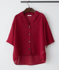 NICE CLAUP / OLIVE des OLIVE OUTLET(ナイスクラップ  / オリーブ デ オリーブ アウトレット) 【RMAF】【NAO】開襟BIGシャツ