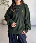 CPCM(シーピーシーエム) 【U.S. POLO ASSN.】クルーネックニット