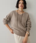 Whim Gazette(ウィム ガゼット) F/W Vネックプルオーバー