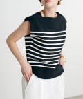 NICE CLAUP / OLIVE des OLIVE OUTLET(ナイスクラップ  / オリーブ デ オリーブ アウトレット) 【LARUTA】ノースリボートネックニット