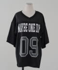 NICE CLAUP / OLIVE des OLIVE OUTLET(ナイスクラップ  / オリーブ デ オリーブ アウトレット) 【RMAF】ブロークコア半袖ロゴT