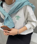 DISCOAT(ディスコート) 【WEB限定】ワンポイント刺繍ビッグロングTシャツ