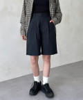 CPCM(シーピーシーエム) 冷感タックショートパンツ
