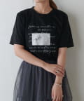 Lui's(ルイス) シルケットフォトT flower