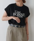 Lui's(ルイス) シルケットコクーンロゴT