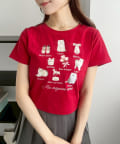 one after another NICE CLAUP(ワンアフターアナザー ナイスクラップ) アソートプリントTシャツ