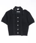 NICE CLAUP / OLIVE des OLIVE OUTLET(ナイスクラップ  / オリーブ デ オリーブ アウトレット) 【RMAF】チョーカー付ベビーケーブルプルオーバー