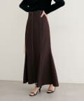 natural couture(ナチュラルクチュール) 【WEB限定】ハートウエストマーメイドスカート
