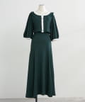 NICE CLAUP / OLIVE des OLIVE OUTLET(ナイスクラップ  / オリーブ デ オリーブ アウトレット) 【2set】【RMAF】シャーリングカーデとキャミワンピース