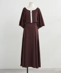 NICE CLAUP / OLIVE des OLIVE OUTLET(ナイスクラップ  / オリーブ デ オリーブ アウトレット) 【2set】【RMAF】シャーリングカーデとキャミワンピース