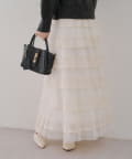 NICE CLAUP / OLIVE des OLIVE OUTLET(ナイスクラップ  / オリーブ デ オリーブ アウトレット) 段々段々チュールSK