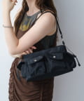 Kastane(カスタネ) 【2WAY/500mlペットボトル収納可】ナイロンショルダーBAG