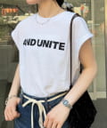 CIAOPANIC TYPY(チャオパニックティピー) 梨地フレンチスリーブアソートプリントTee