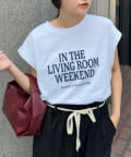CIAOPANIC TYPY(チャオパニックティピー) 梨地フレンチスリーブアソートプリントTee